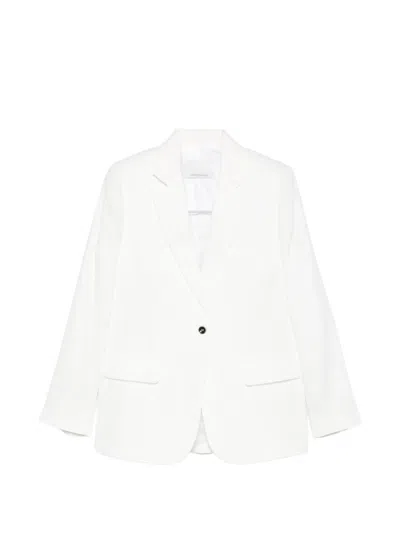 Nine In The Morning Bella Single-breasted Blazer In White