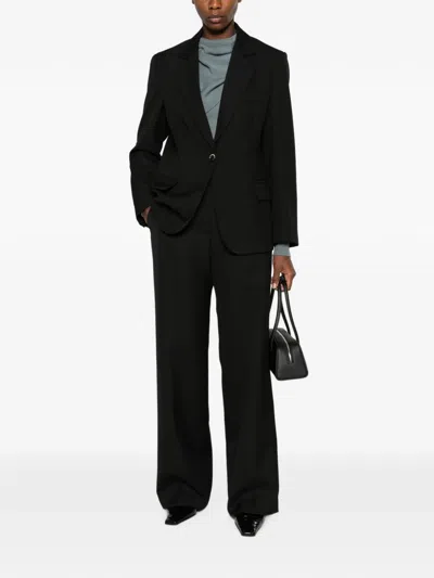 Nine In The Morning Bella Single-breasted Notched-lapel Blazer In Black