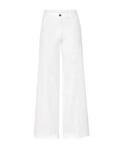 Nine In The Morning Belt Loops Slacks In Milk