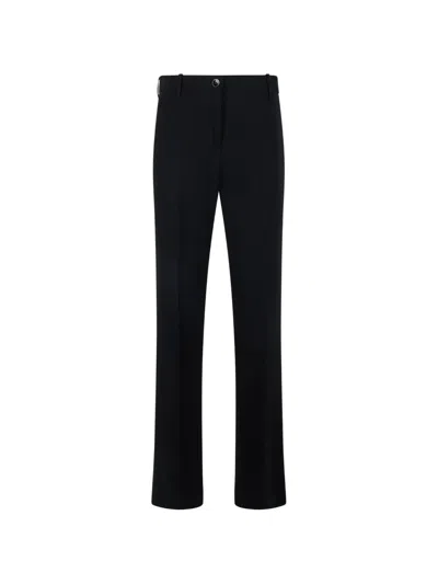 Nine In The Morning Belt-loops Trousers In Black