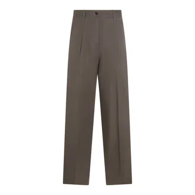 Nine In The Morning Brown Cotton Jeans In Green