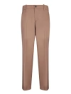 NINE IN THE MORNING BROWN TAILORED TROUSERS