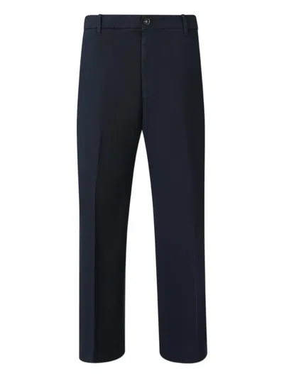 NINE IN THE MORNING BUTTON-FASTENING COTTON TROUSERS