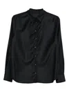 Nine In The Morning Button-fastening Shirt In Black