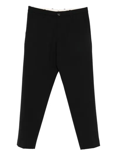 Nine In The Morning Button-fastening Trousers In Black