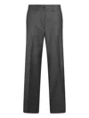 Nine In The Morning Button-fastening Trousers In Gray