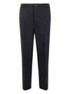 Nine In The Morning Button-fastening Wool Trousers In Black