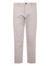Nine In The Morning Button-fly Cotton Trousers In Neutral