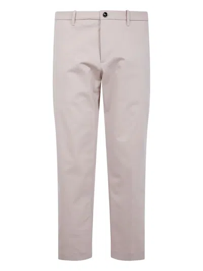 NINE IN THE MORNING BUTTON-FLY COTTON TROUSERS