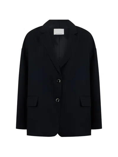 Nine In The Morning Button Jacket In Blue