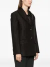 Nine In The Morning Button Wool Jacket In Brown