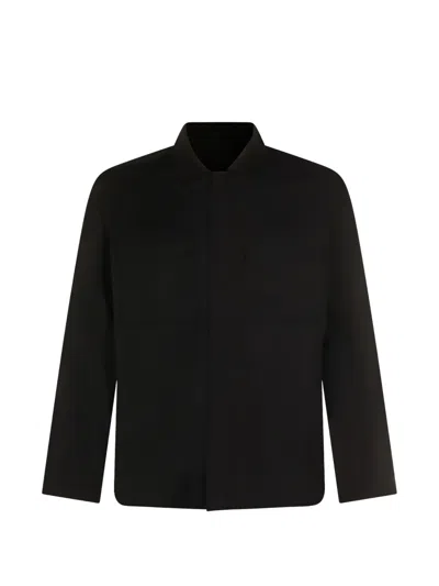 Nine In The Morning Buttoned Jacket In Black