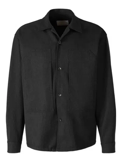 NINE IN THE MORNING 排扣长款夹克