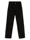 Nine In The Morning Buttoned Straight Trousers In Brown