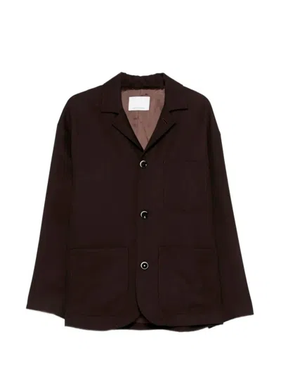 Nine In The Morning `caio` Blazer In Brown