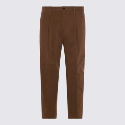 NINE IN THE MORNING CAMEL COTTON PANTS
