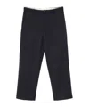 Nine In The Morning Casual Pants With Belt Loops In Black