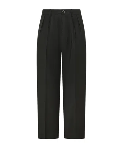 Nine In The Morning Casual Trousers With Belt Loops In Black