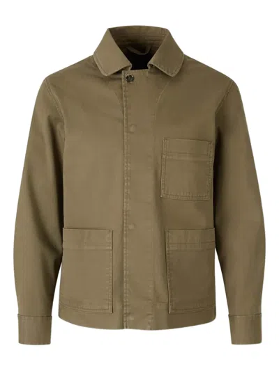 NINE IN THE MORNING CLASSIC-COLLAR SHIRT JACKET