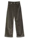 Nine In The Morning Corduroy Trousers In Brown