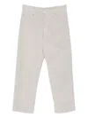 Nine In The Morning Corduroy Trousers In White