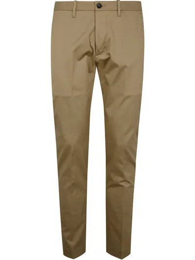 Nine In The Morning Cotton Chinos In Nude