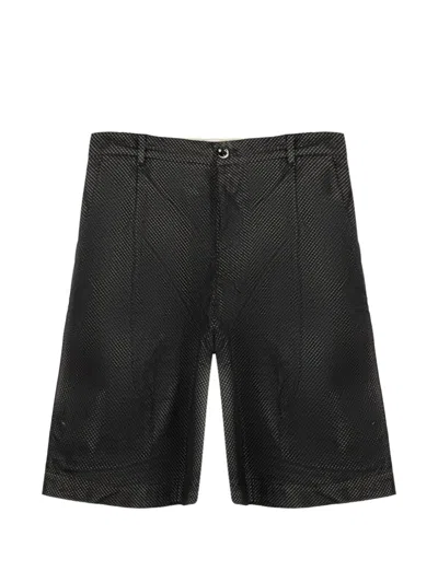 Nine In The Morning Cotton Shorts In Black
