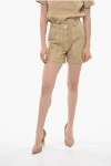 NINE IN THE MORNING COTTON TWILL BICE SHORTS WITH MAXI POCKETS