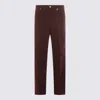 Nine In The Morning Pleated-front Trousers In Brown