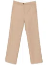 Nine In The Morning Deep Palazzo Trousers In Beige