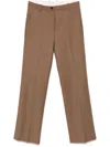 Nine In The Morning Slim Fit Wool Matilda Pants In Neutrals