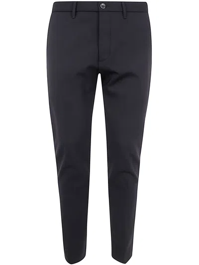 Nine In The Morning Easy Chino Slim Man Trousers In Black