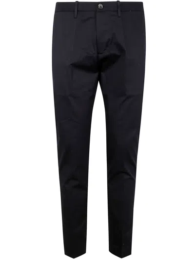 Nine In The Morning Easy Chino Slim Man Trousers In Black