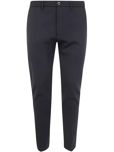 Nine In The Morning Easy Chino Slim Man Trousers In Black