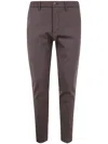 Nine In The Morning Easy Chino Slim Man Trousers In Brown