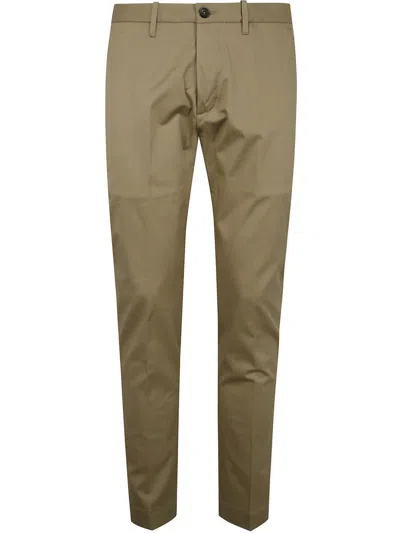 Nine In The Morning Easy Chino Slim Man Trousers Clothing In Beige