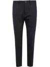 Nine In The Morning Easy Slim Trousers In Blue