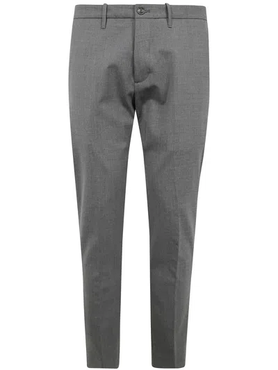 Nine In The Morning Easy Chino Slim Man Trousers Clothing In Grey