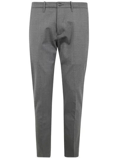 Nine In The Morning Easy Chino Slim Man Trousers In Gray