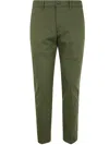Nine In The Morning Easy Chino Slim Man Trousers In Green