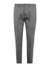 Nine In The Morning Easy Chino Slim Man Trousers In Grey