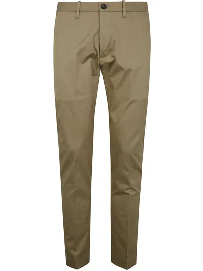 Nine In The Morning Easy Chino Slim Man Trousers In Multi