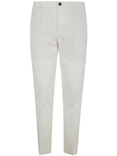 Nine In The Morning Easy Chino Slim Man Trousers In Neutral