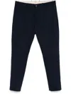 Nine In The Morning Navy Blue Chino Pants In Blue