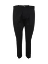 Nine In The Morning Easy Slim Trouser In Black  