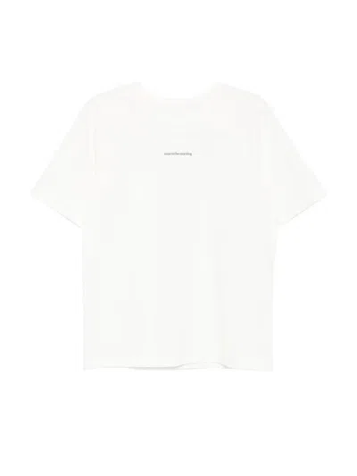 Nine In The Morning `elio` T-shirt In White