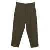 Nine In The Morning Wide-leg Trousers In Green