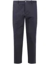 Nine In The Morning "flat Jupiter" Slim Trouser Clothing In Black