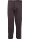 Nine In The Morning "flat Jupiter" Slim Trouser Clothing In Brown