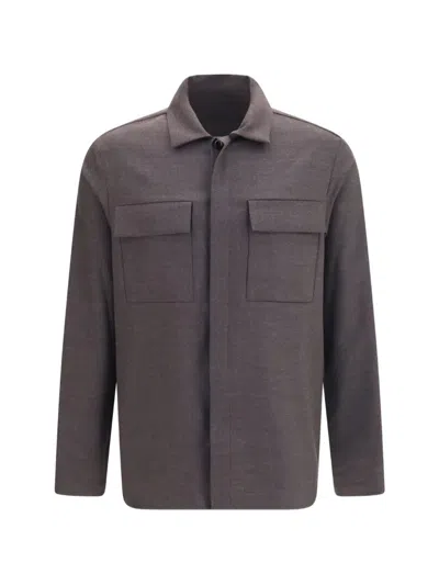 Nine In The Morning Freud Patch-pocket Jacket In Brown